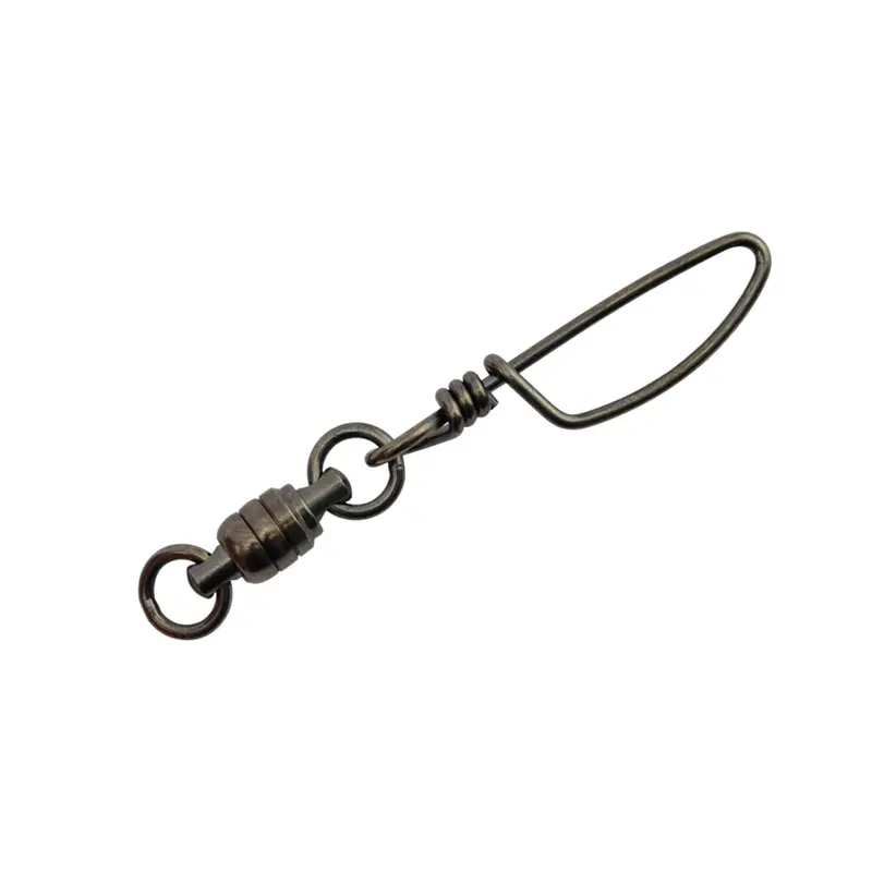 Afw Stainless Steel Ball Bearing Snap Swivel With Dual Welded Rings 1