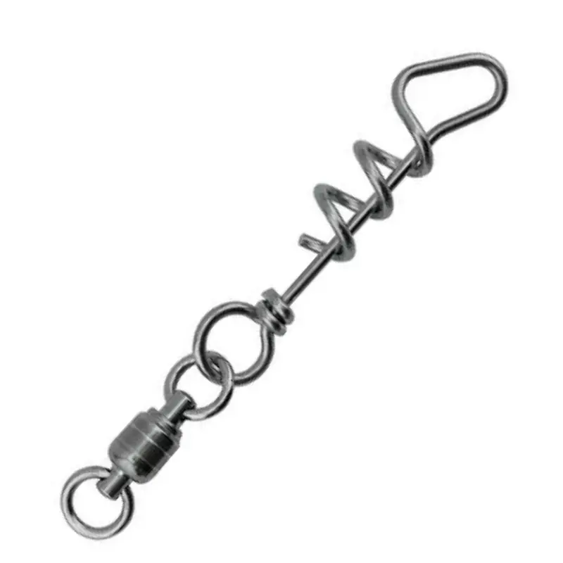 Afw Stainless Steel Dredge Connector With Corkscrew Swivel 1