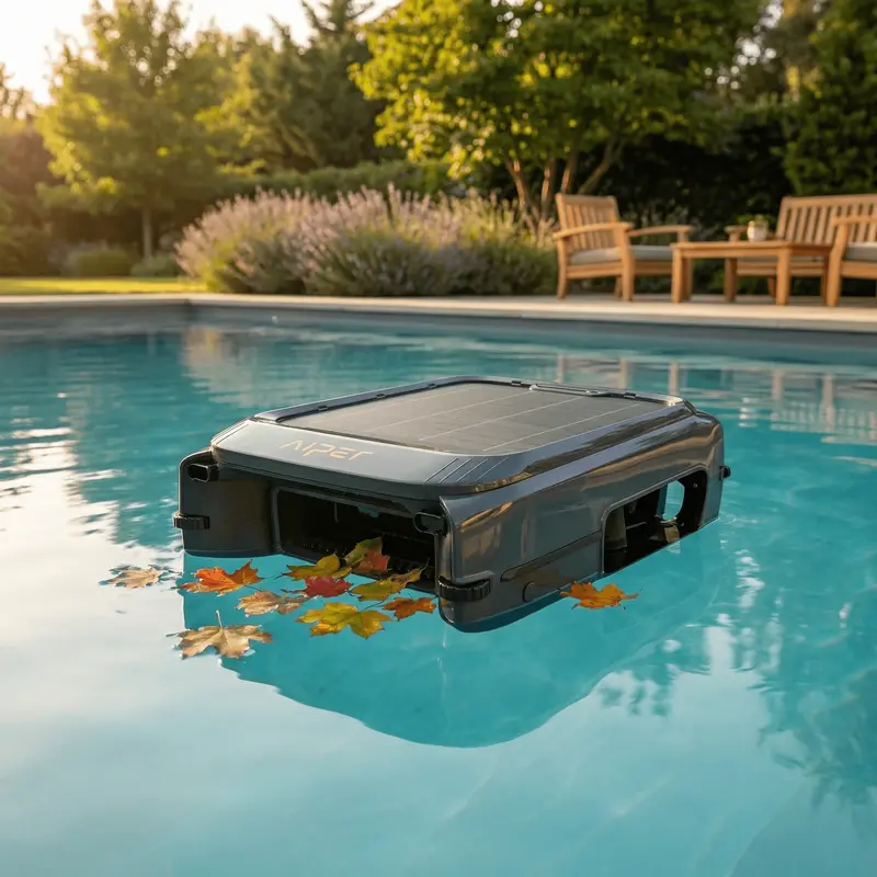 Aiper Ecosurfer P1 Cordless Solar-Powered Pool Skimmer 1