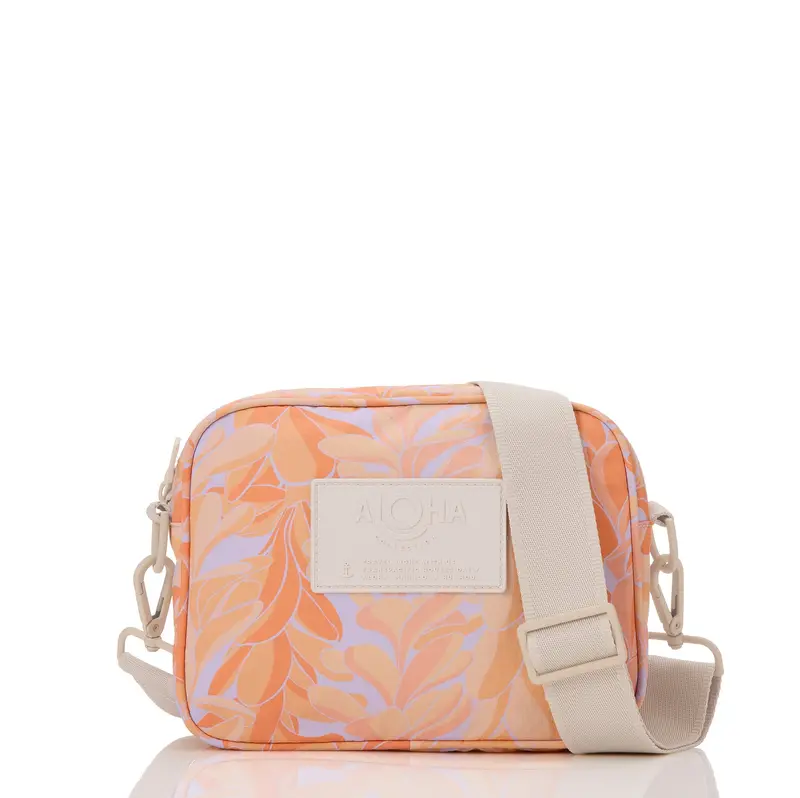 Aloha Collection Lei Stand Hip Pack In Peachy Tone – One Size 1