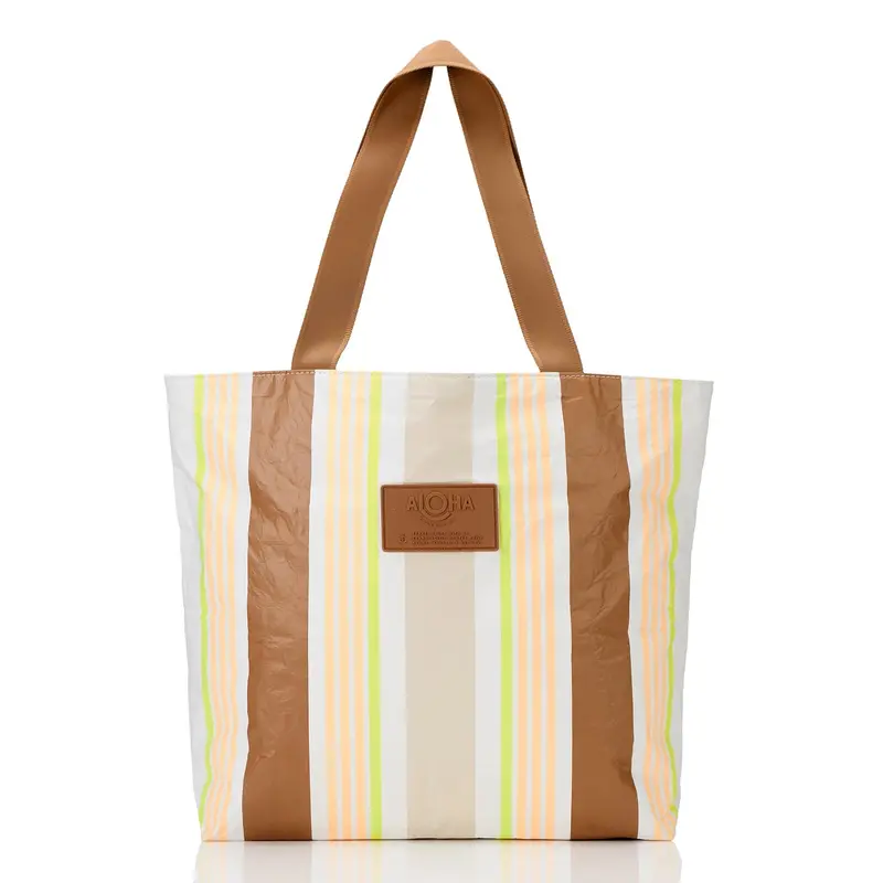 Aloha Nice Stripes Day Tripper Bag – Toffee Hue 1