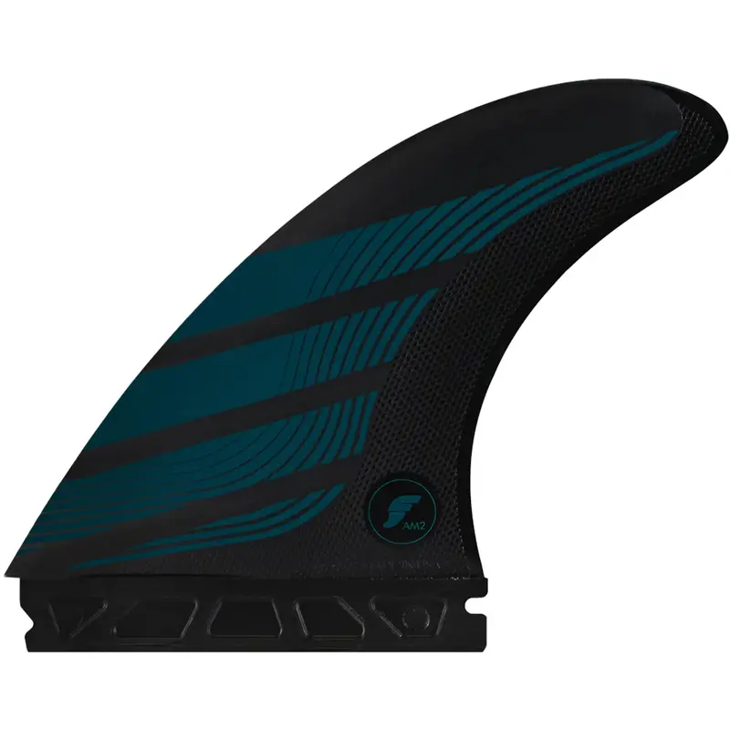 Am2 Alpha Thruster Fins – Futures Carbon-Teal L 1