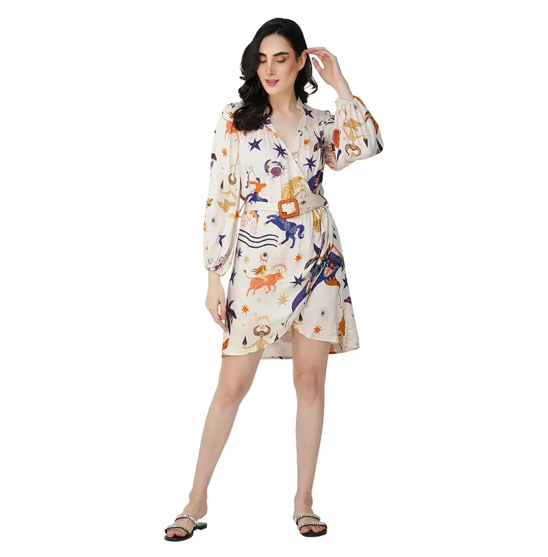 America & Beyond Day Dream Floral Mini Dress 1
