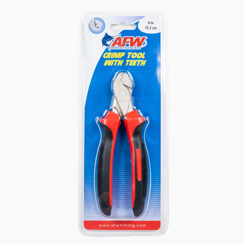 American Fishing Wire Crimping Tool With Aggressive Toothed Jaws 1