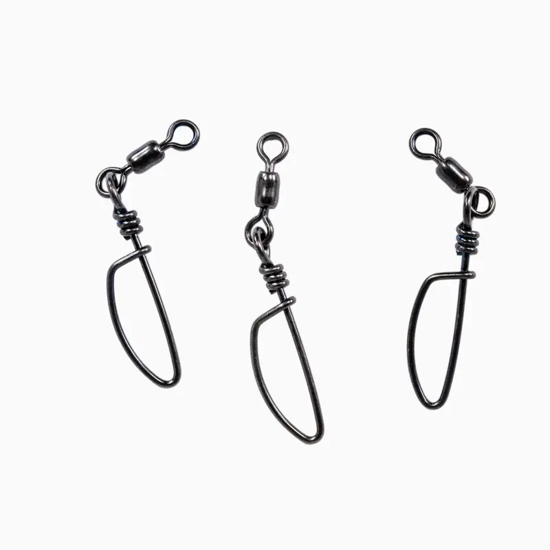 American Fishing Wire Mighty-Mini Snap Swivels – Micro-Sized, High-Strength Rotation Connectors 1