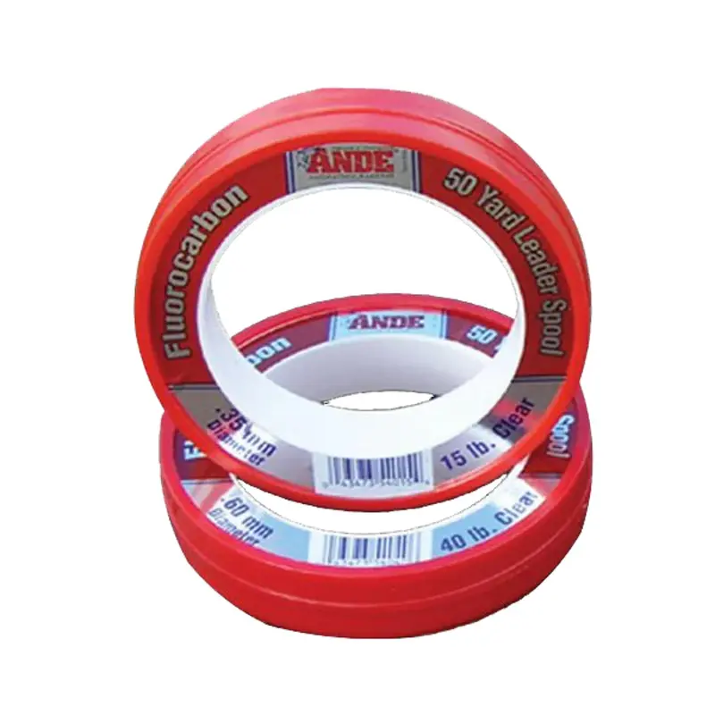 Ande Premium Fluorocarbon Leader Line – 50-Yard Spool 1
