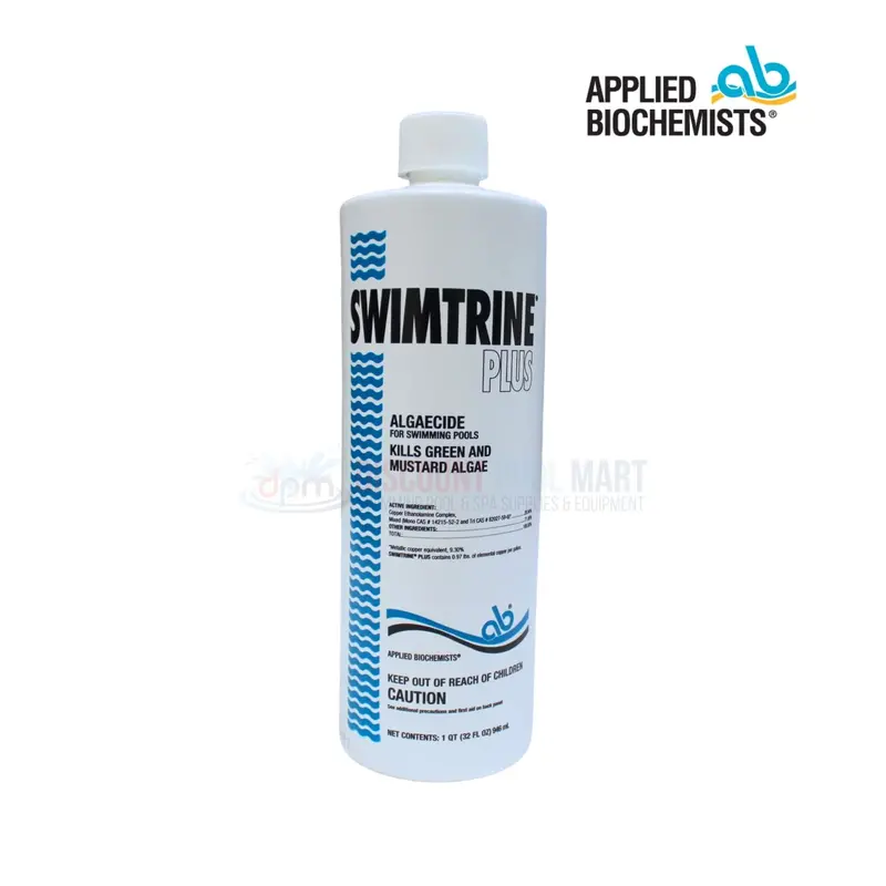 Applied Biochemists Swimtrine Plus Algaecide – 32 Oz Pool Algae Preventative 1