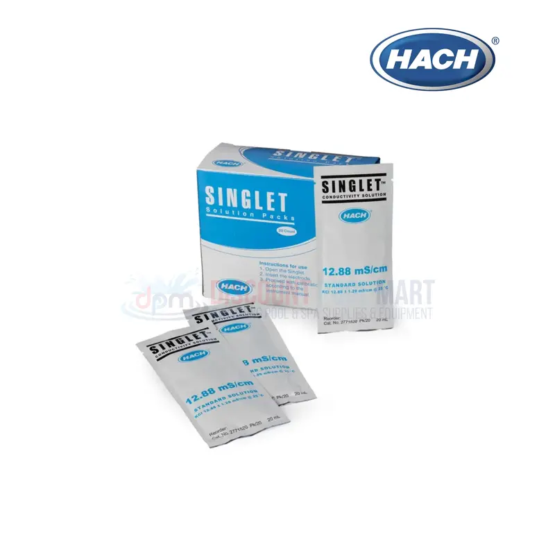 Aquacheck 2771520 Single-Use Conductivity Calibration Solution 1