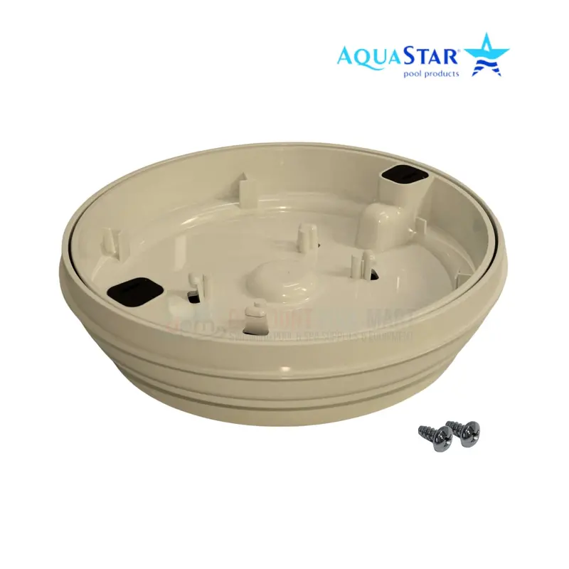 Aquastar 10-Inch Fillable Skimmer Lid And Frame – Tan Finish 1