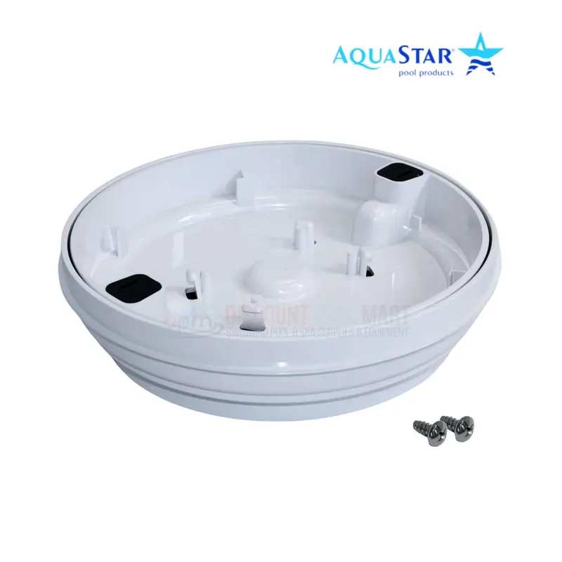 Aquastar 10-Inch Fillable Skimmer Lid And Frame – White 1
