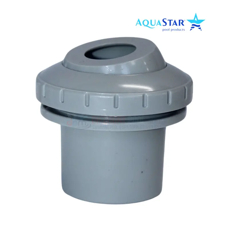 Aquastar Gray Directional Eyeball Fitting – 1.5" Mpt, 0.75" Adjustable Outlet (8203) 1