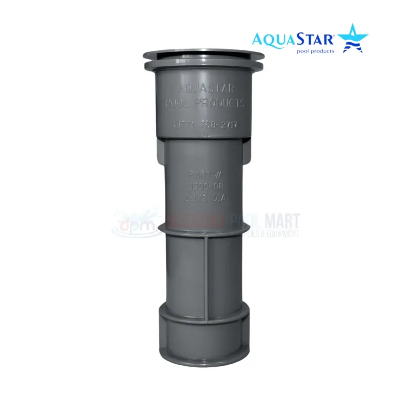 Aquastar Us105 Umbrella Stand – Dark Gray With Protective Sleeve & Cap (7.5" Diameter) 1