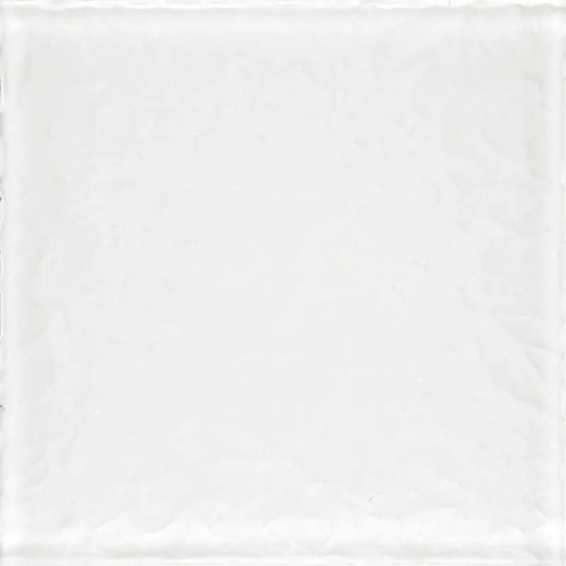 Artistry In Mosaics 6X6 Inch Moonscape Series White Glass Tile 1