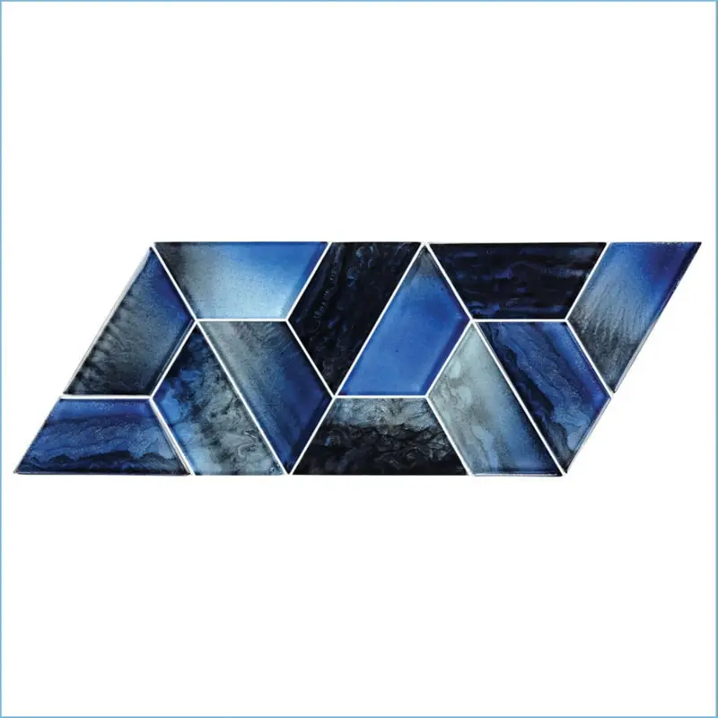 Artistry In Mosaics Dimension Series Field Tile – 2X4 Inch Glass, Dusk (Tz824K1) 1