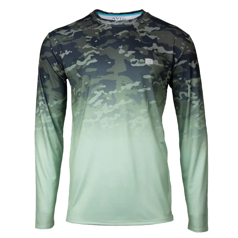 Avid Avidry Camo Fade Crew-Neck Tee 1
