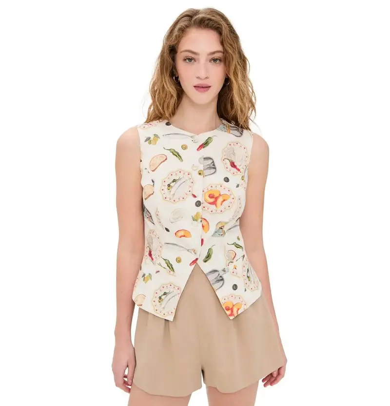 Bailey Rose Picnic Crop Top 1