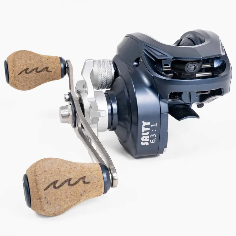 Bates Salty 150 Baitcasting Reel – Saltwater-Ready Low-Profile Casting Reel 1