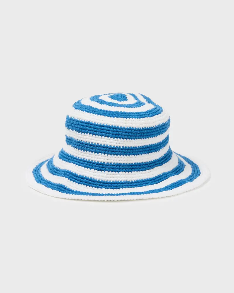 Beach Babe True Blue Bucket Hat 1