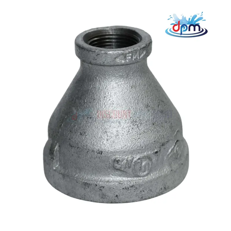 Bell-Type Galvanized Reducing Coupling – 2-Inch To 3/4-Inch 1