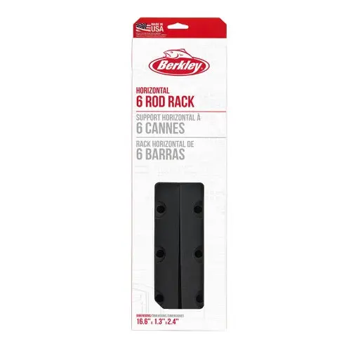 Berkley Horizontal 6-Rod Wall-Mount Rack 1