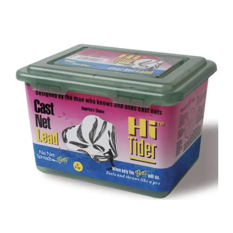 Betts Hi-Tider Cast Net With Lead Weights – Professional-Grade Bait Net 1