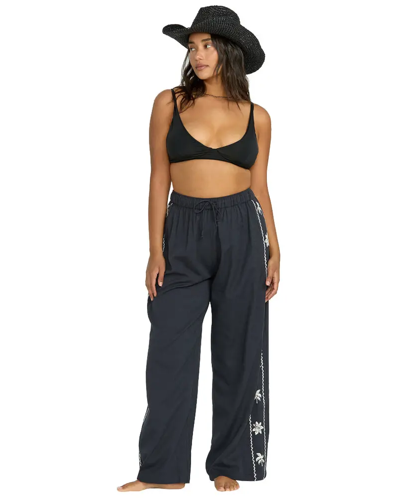 Billabong Days End Relaxed-Fit Linen Pant 1