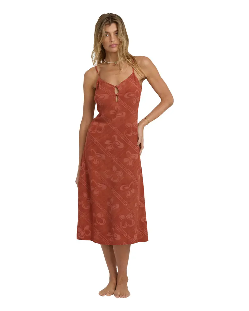 Billabong Fresh Daze Midi Dress – Flowy Floral Summer Dress 1