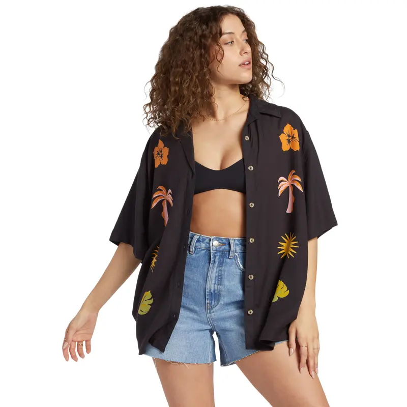 Billabong On Vacation Woven Short-Sleeve Shirt 1