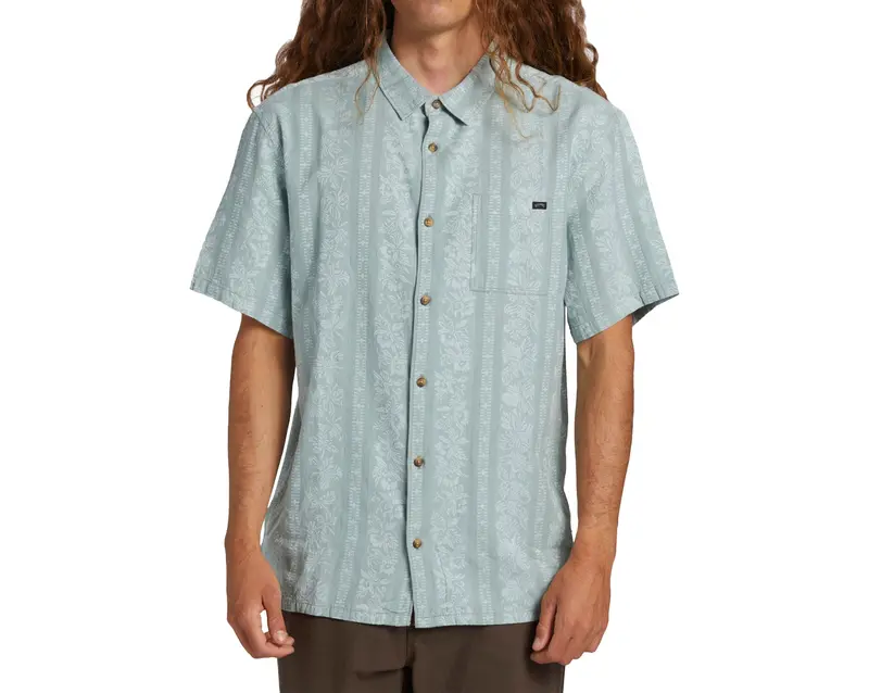 Billabong Sundays Jacquard Short-Sleeve Shirt 1