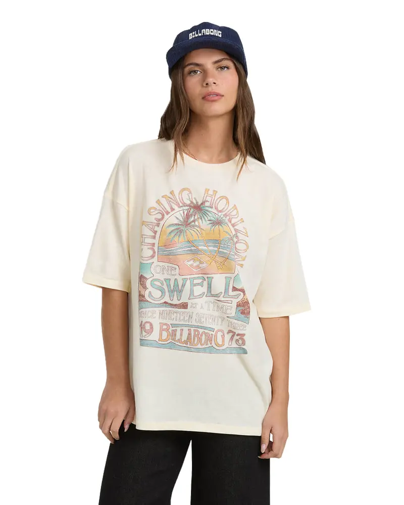 Billabong The Sun Rises Graphic T-Shirt – Uplifting Summer Design 1