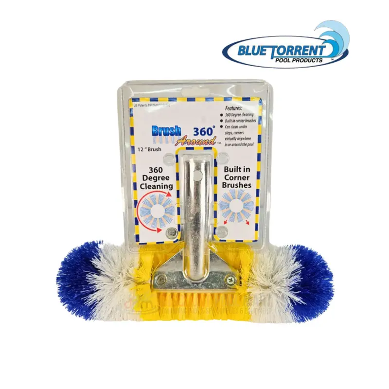 Blue Torrent Ac88072 12-Inch 360-Degree Rotating Pool Brush 1