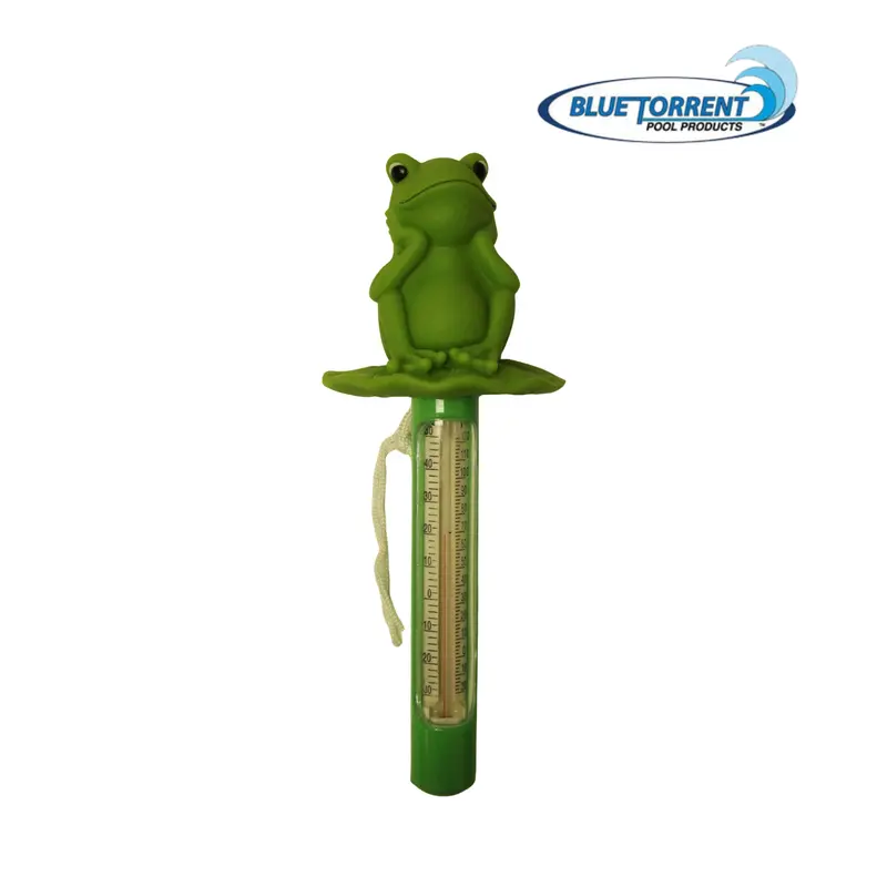 Blue Torrent Felix The Frog Floating Thermometer For Pools (Bs20494) 1