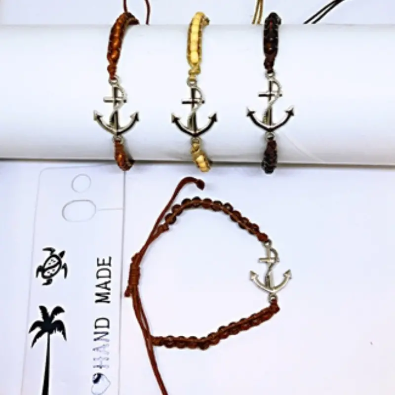 Bo Fashion Anchor-Inspired Beaded Bracelet For Women 1