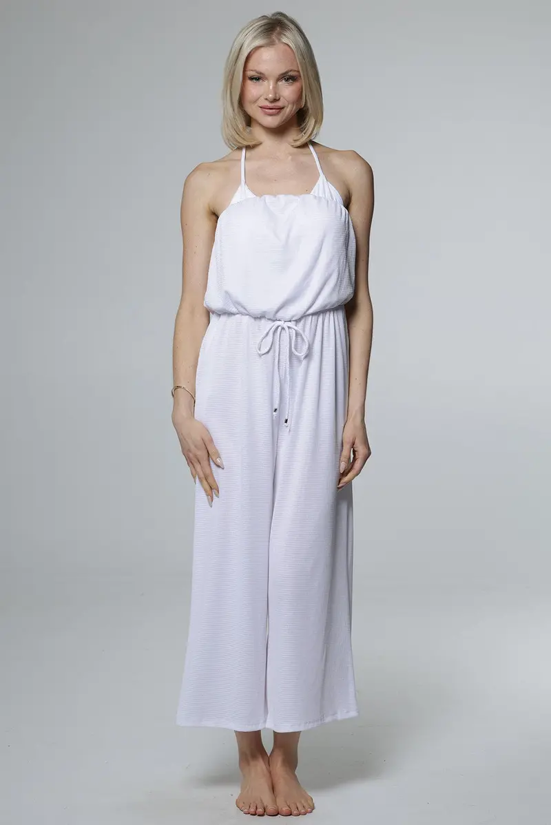 Bondi Bandeau-Style Sleeveless Jumpsuit 1