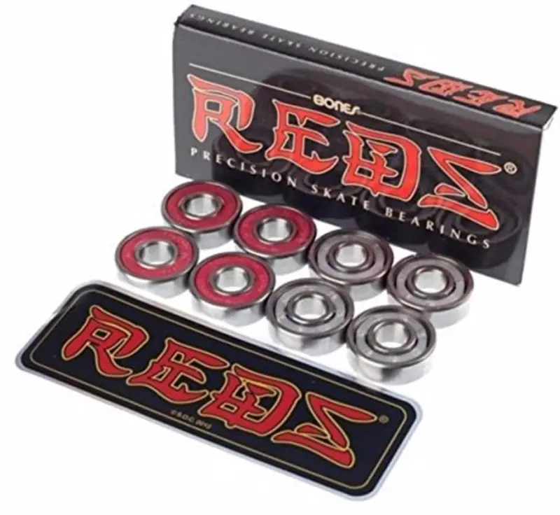 Bones Reds Precision Skate Bearings – Standard Set 1