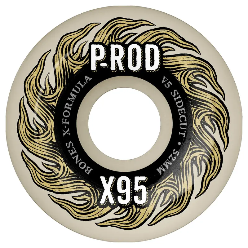 Bones X-Formula 95A Pro Skate Wheels (V5) 1