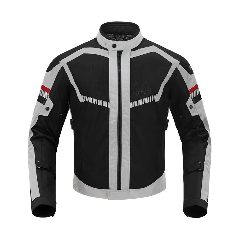 Breathable Ce-Certified Motorcycle Jacket – High-Ventilation Design (Jk213) 1