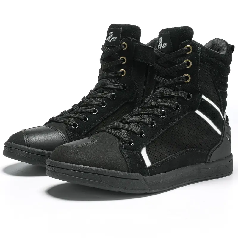 Breathable Protective Motorcycle Boots – Xz002 1