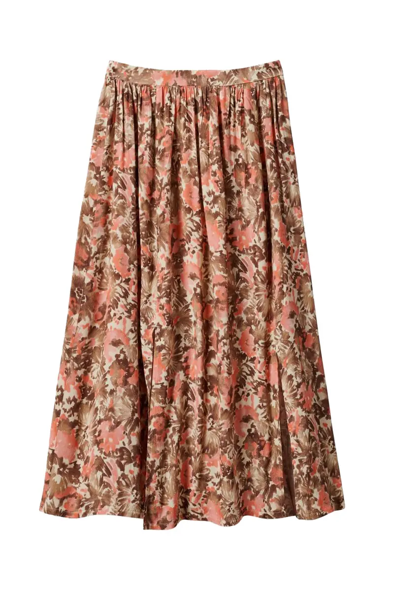 Brixton Capri-Length Midi Skirt 1