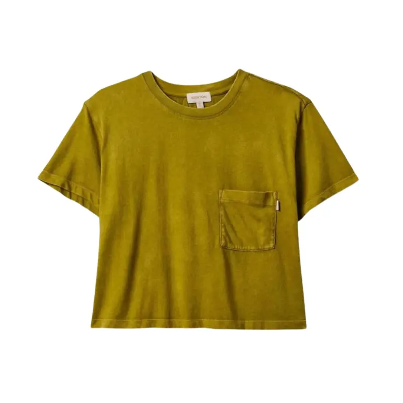 Brixton Carefree Pocket T-Shirt – Vintage-Style Cotton Top 1