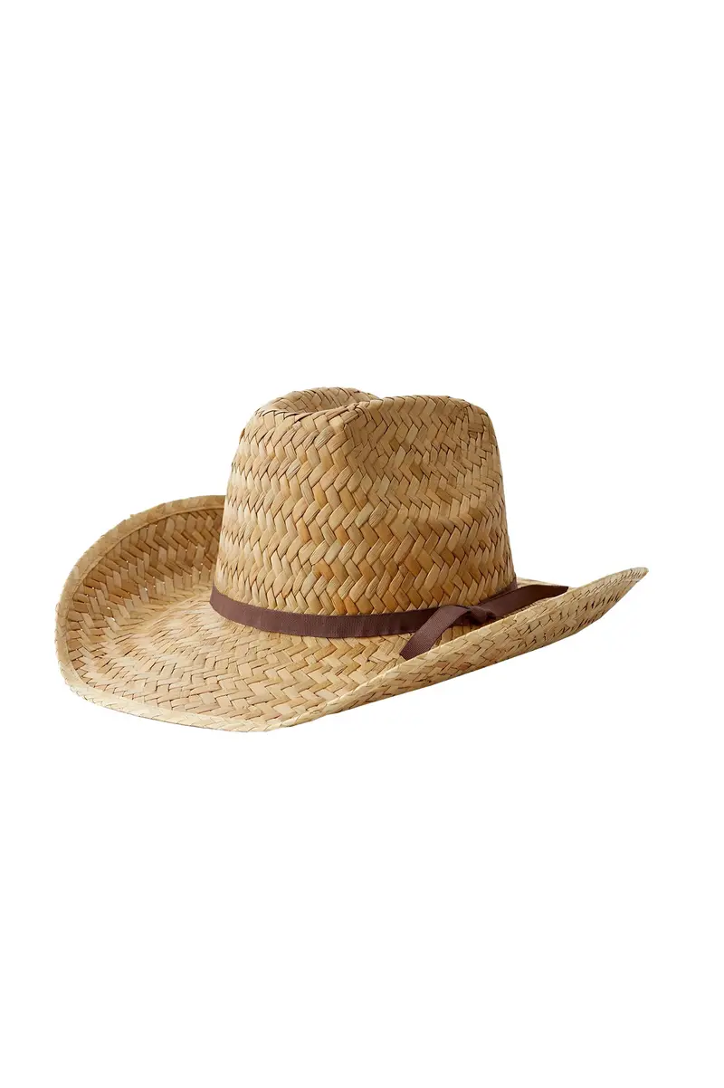 Brixton Houston Straw Cowboy Hat 1