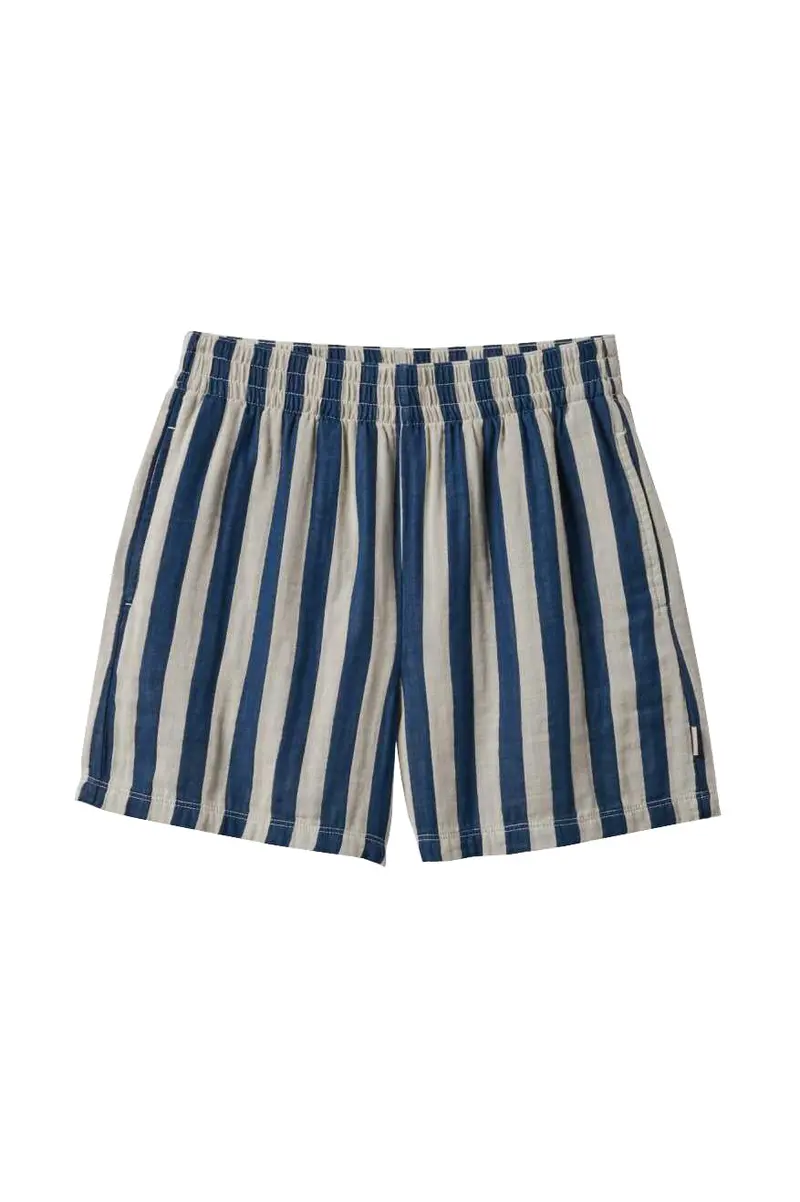 Brixton Mykonos Stripe Linen Boxer Shorts 1