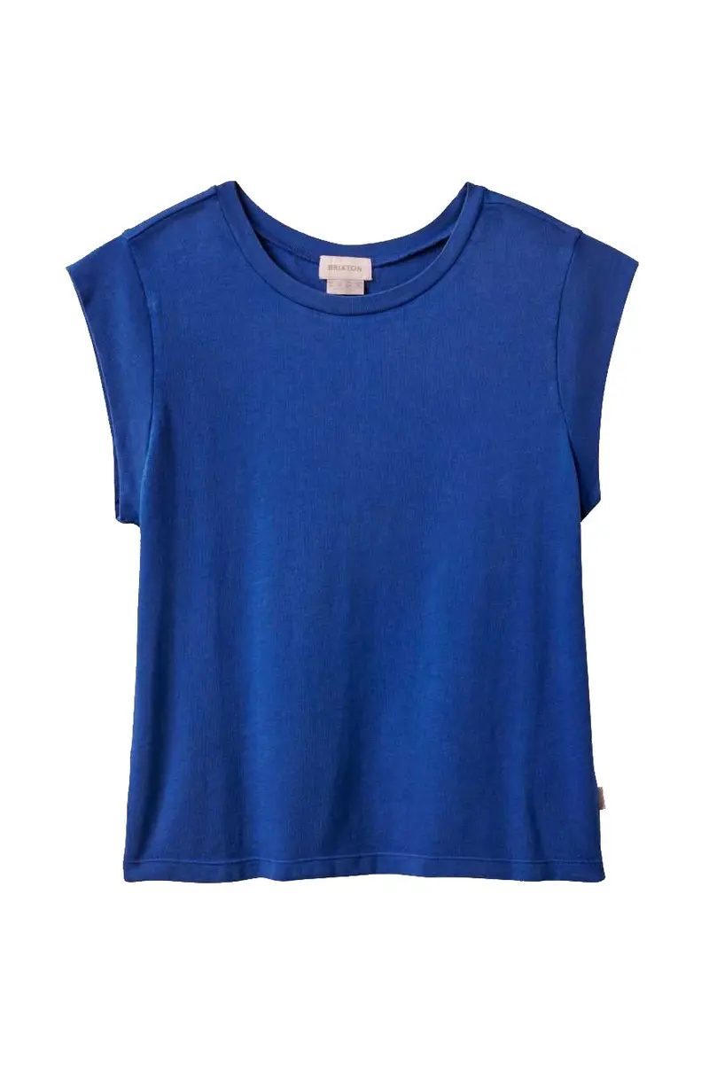 Brixton Organic Cotton Cap-Sleeve Tee 1