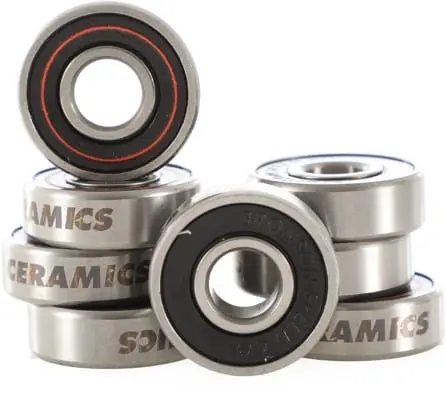 Bronson Ceramics High-Speed Skateboard Bearings – Abec-9 Rated 1