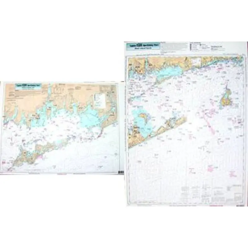 Captain Seagull Block Island Sound & Fisher’S Island Chart – Ny Nearshore And Inshore Map 1