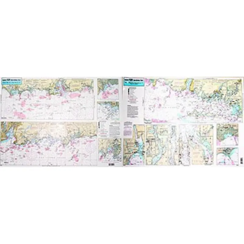 Captain Seagull Connecticut Coast & Fisher’S Island Chart – Ct/Ny Inshore Navigation 1