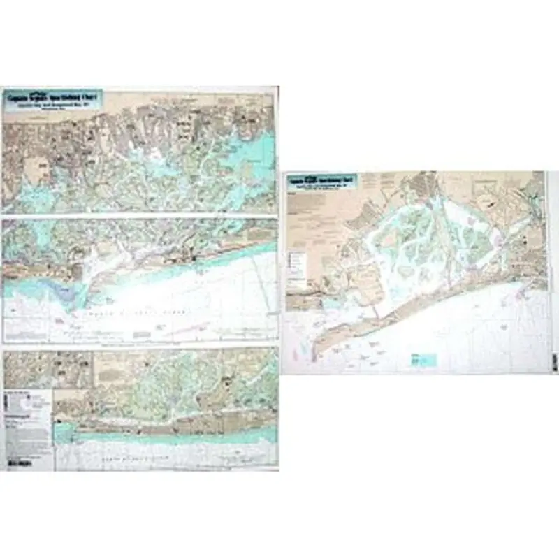 Captain Seagull Jamaica & Hempstead Bays Chart – Ny Inshore Boating Map 1
