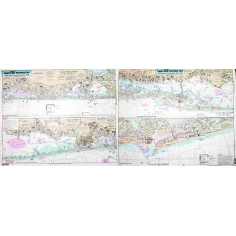 Captain Seagull Long Island South Shore Nautical Chart – Ny Inshore Navigation Map 1