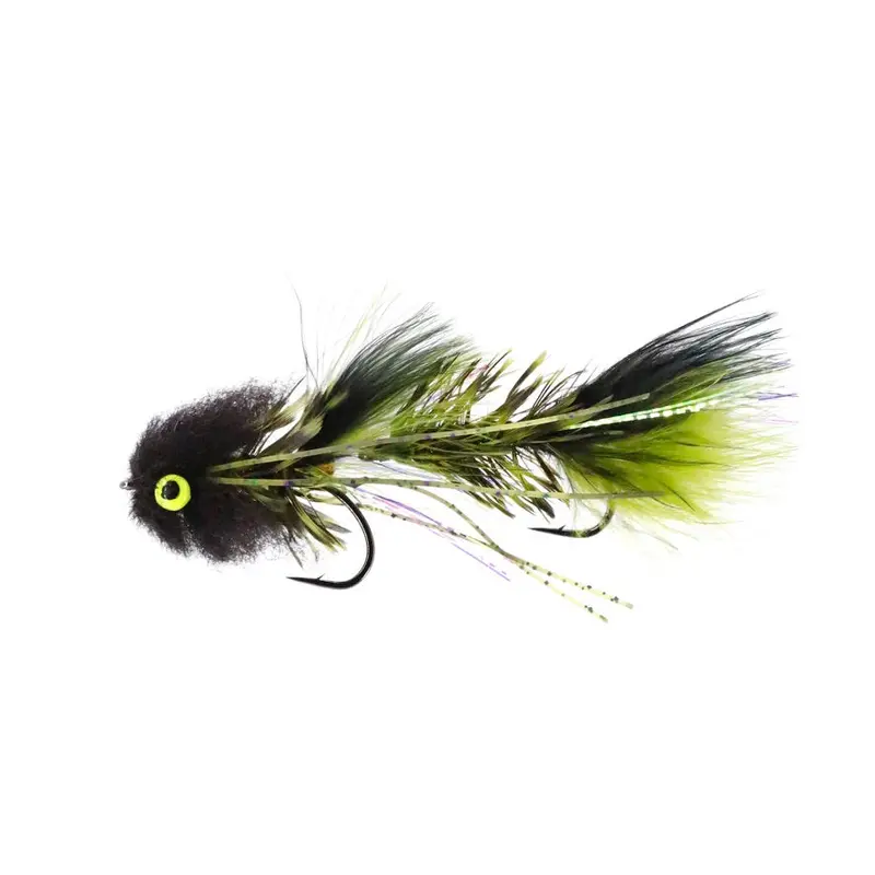 Catch'S 4X4 Olive-And-Black Streamer Fly 1