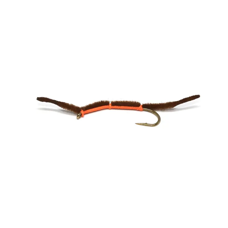Chenille San Juan Worm Fly With Reese'S Pieces Accent 1